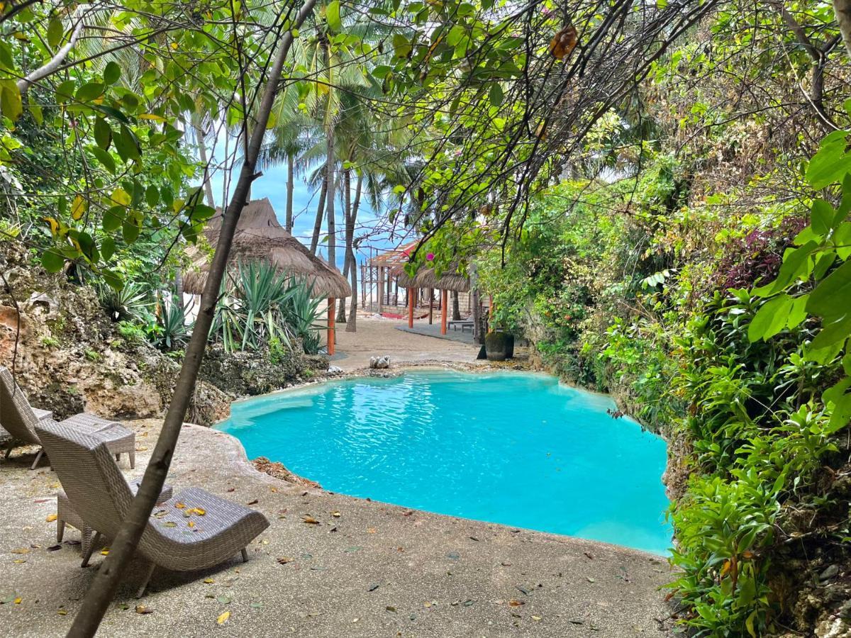 Coco Grove Beach Resort, Siquijor Island エクステリア 写真 The swimming pool at the resort